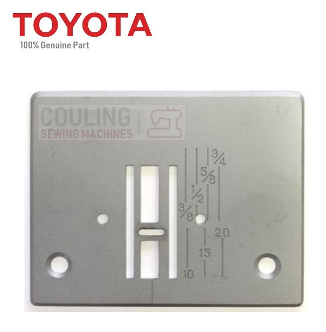 Toyota Standard Metal Needle Plate RS2000 Series Couling Sewing Machines