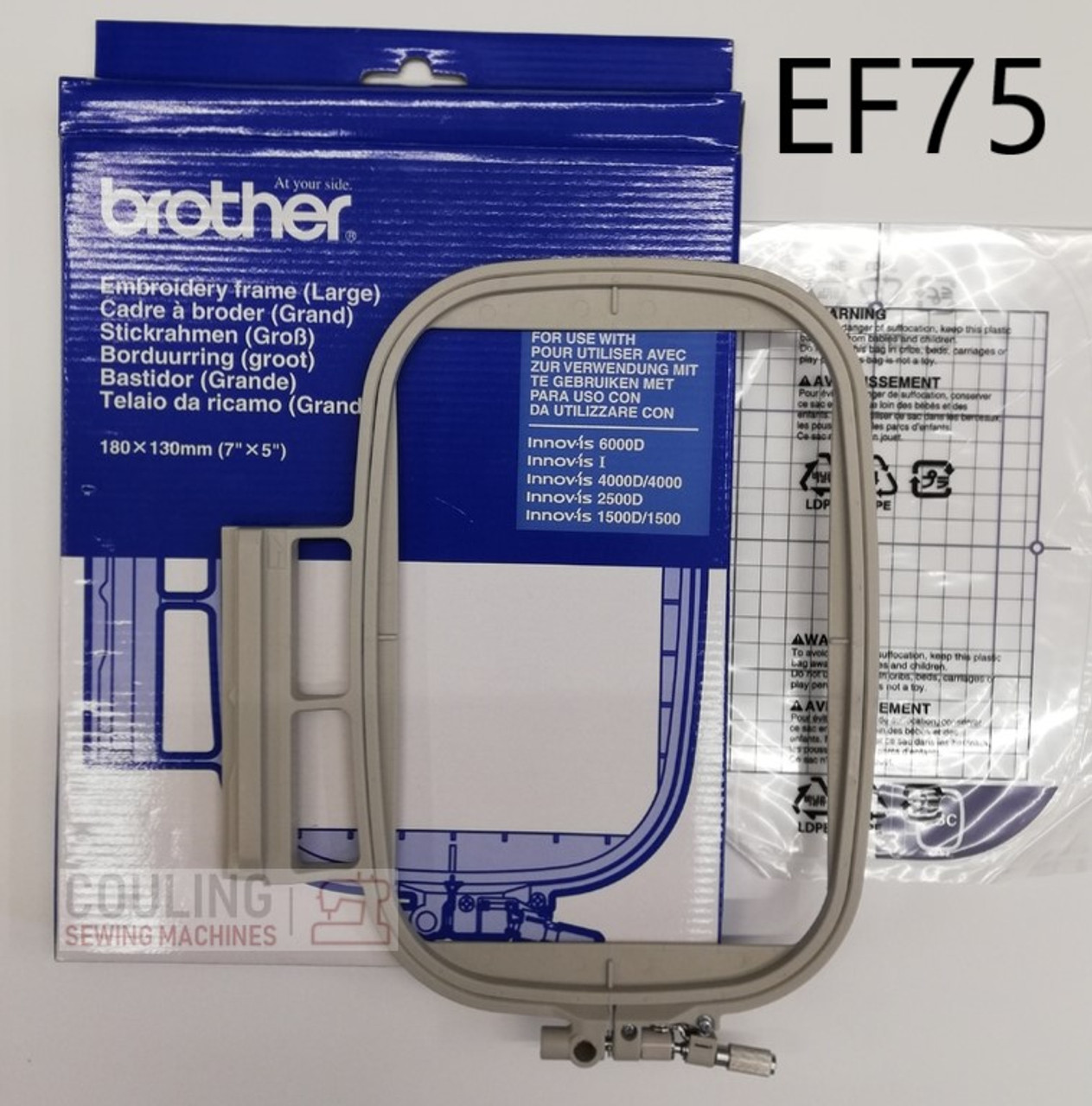 Spares & Accessories - BROTHER - Embroidery Hoops and Frames - Page 1 -  Couling Sewing Machines