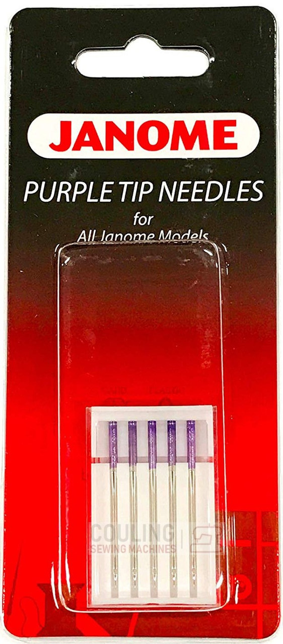 Janome Needles Purple Tip 5 pack