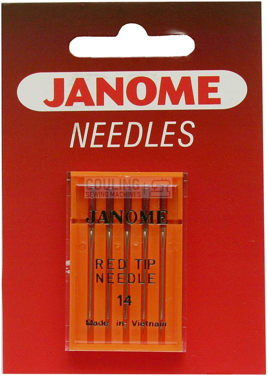 Janome Needles Red Tip 90/14 - Couling Sewing Machines