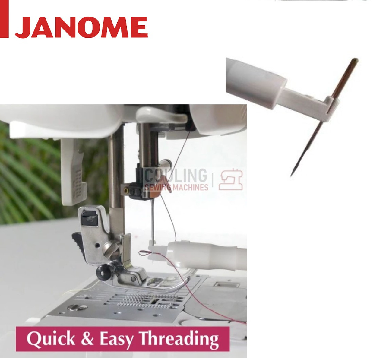 Janome Manual Needle Threader / Inserter 200347008 Couling Sewing