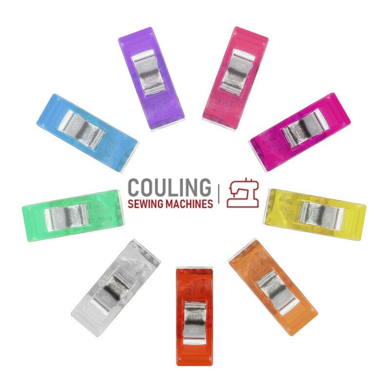 25 Wonder Clips For Fabric Patchwork Quilting Craft Sewing & Quilts