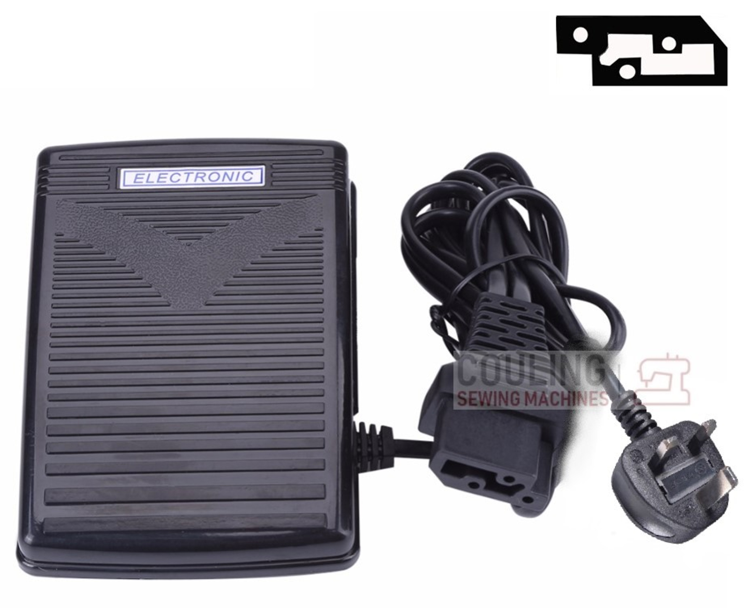 Bernina Overlock Foot Control Pedal & Lead U1 800DL 334D