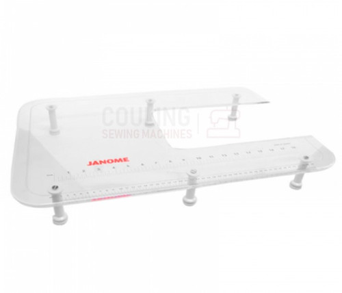 Janome Machine Extension Large Table Plexi 24" x 16" MC5900 QC, MC4900, MC6600, MC6500P, DC4100, 8077,JLX200, Jubilee 85, XL30 