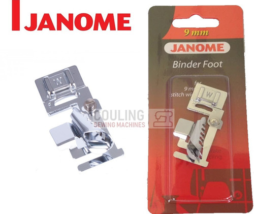 JANOME BIAS BINDER FOOT W - 202099008 9mm CATEGORY D