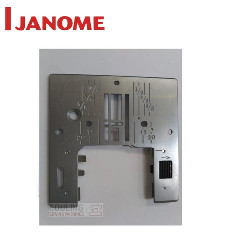 Janome Standard Metal Needle Plate Jem Gold (660) Jem Gold 2 (661) 659 JP720 - 751603101