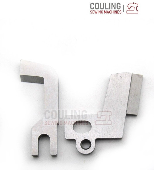 Overlocker Blade Knife Upper & Lower Set Compatible with Jaguar 055D 056DW Overlocker Blade Knife Upper & Lower Set Compatible with Jaguar 055D 056DW