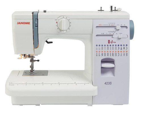 Janome 423S Sewing Machine - Solid metal bodied machine