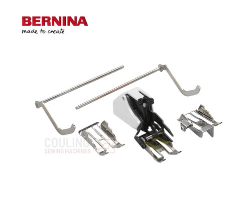 Bernina Three-sole Walking Foot Set with Seam Guide # 50V