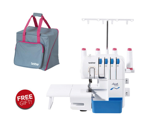 Brother 3034DWT Free Arm Overlocker + Table With free bag worth £30