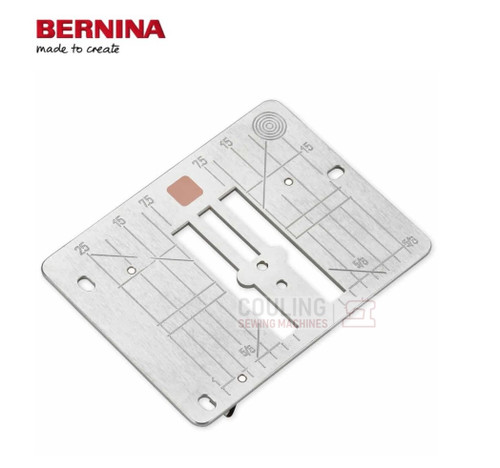 Bernina Needle Plate Straight Stitch Cutwork B710 750QE 780 S-570 - 0333397107