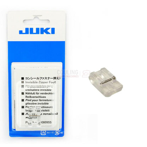 JUKI ZIPPER DOUBLE SIDED FOOT - UX NX DX F G - A98230100A0