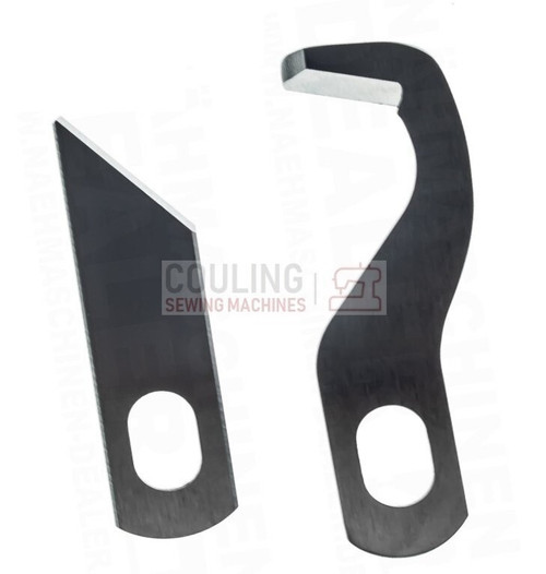 Overlocker Blade Knife Upper & Lower Set Compatible with Britannia 4DR Overlocker Blade Knife Upper & Lower Set Compatible with Britannia 4DR