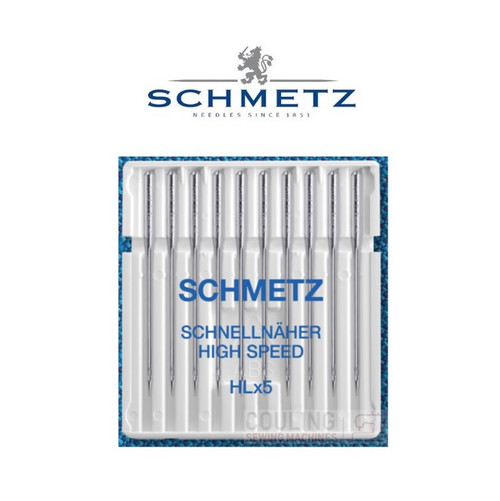 Schmetz Pro High Speed HD9 1600P Sewing Machine Needles HLx5 Size 90/14 - 10 Needles