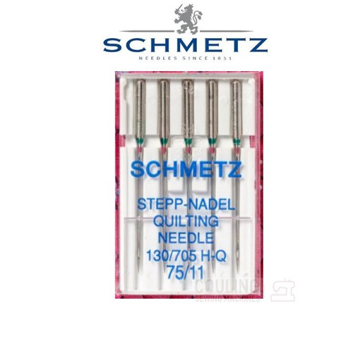 Schmetz Sewing Machine Needles Quilting H-Q Patchwork Size 75/11