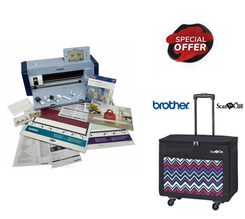 Brother ScanNCut SDX2250D with Trolley case