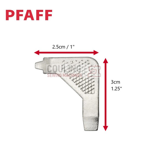 PFAFF Sewing Machine Service Screwdriver - Small Flat L Plate Driver for Needle Plate Screws & Needle Clamp