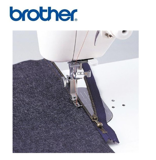 Brother PQ1600S Very Narrow Hinged Zipper Foot F048