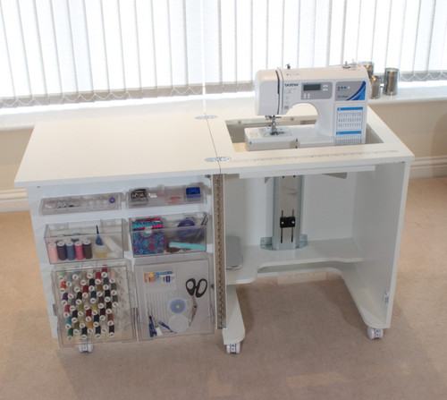 The Horn Compact CUB PLUS Sewing Cabinet 1010 white