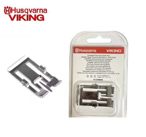 Husqvarna Viking Interchangeable Decorative Ditch Guide Foot Type 5 to 8 - 413340845