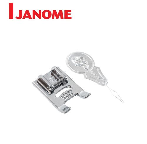 JANOME 9 HOLE CORDING FOOT H2 - 202506003 9mm CATEGORY D