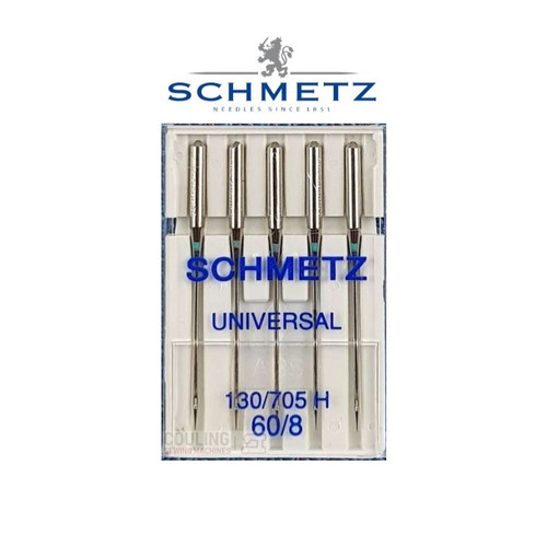 Schmetz Standard Universal Sewing Machine Needles size 60/8