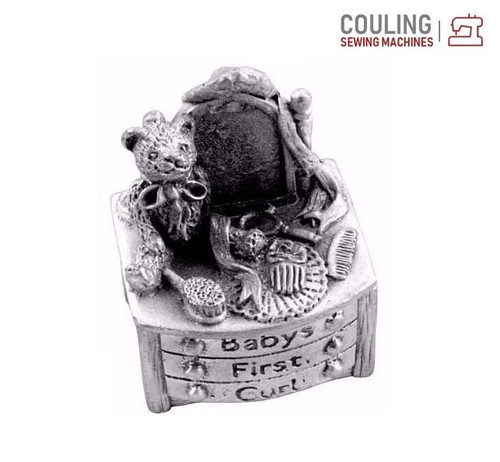 Pewter Baby Wee Box Collectable Gift TD05