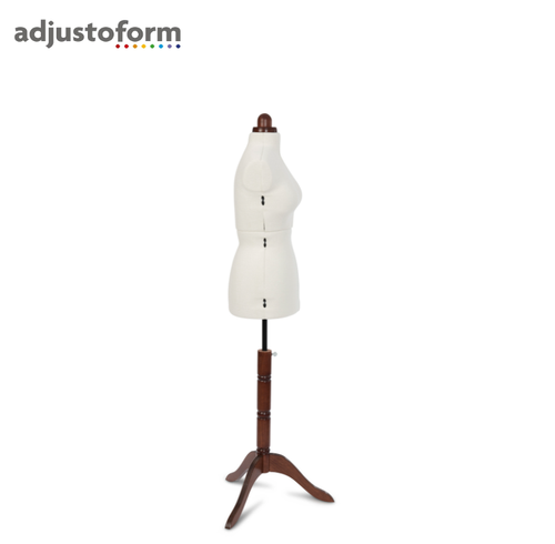 Adjustoform Lady Valet Adjustable Dress Form Cream Tailors Dummy  Mannequin FG203