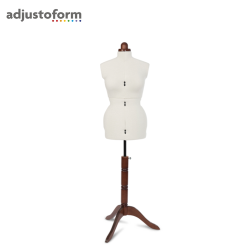 Adjustoform Lady Valet Adjustable Dress Form Cream Tailors Dummy  Mannequin FG203