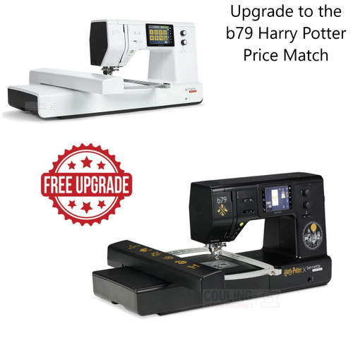 Bernette B79 Sewing & Embroidery Machine FREE UPGRADE TO B79 HARRY POTTER