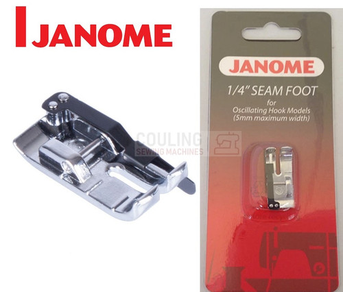 JANOME 1/4" PATCHWORK SEAM FOOT - 200330008 - CATEGORY A
