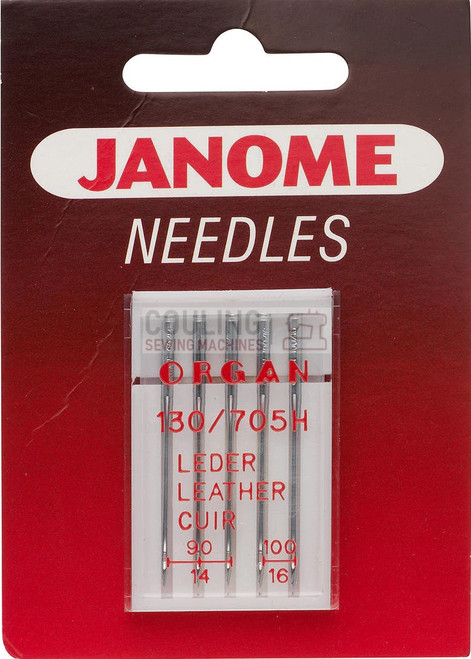 Singer 2032 Sewing Machine Needles Mixed 5 Pack for Leather