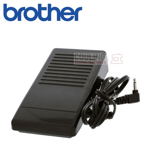 Brother Foot Control Pedal - Black J2, P ,N5V - XD0496221