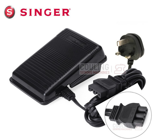 Singer Foot Control Pedal - 3 Line Pins Some Overlockers