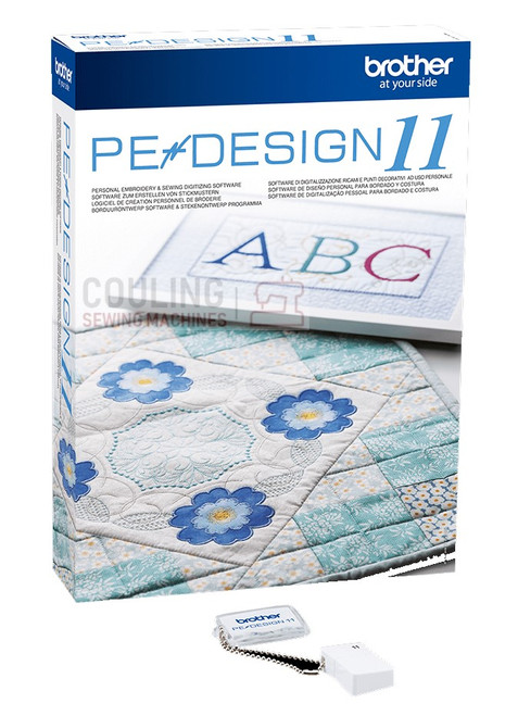 Brother PE Design 11 New Digitizer Software PED11