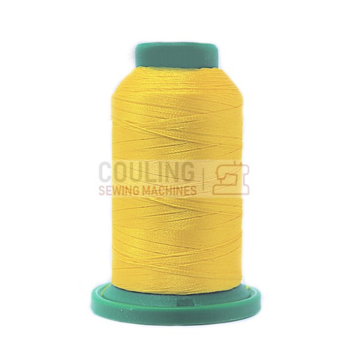 Isacord Polyester Embroidery Machine Thread 1000m - Citrus Yellow 0600 