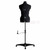 Milward Adjustable Dress Form with Hem Marker - SMALL Size Approx. 8 - 16 in BLACK (Tailors Dummy / Mannequin)