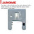 Janome Standard Needle Plate 3018 to 3123 2522 (5 slot - Not LE Models)