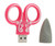 USB 2.0 Memory Stick Flash Drive 4GB For Sewing machines - PINK SCISSORS