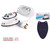 Prym Mini Steam Iron with Prym Silicone Rest Set 611916 611907