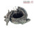 Pewter Sleeping Dragon Pin Cushion Cup Collectable Gift 8622 