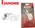 JANOME CONVERTIBLE EVEN FEED WALKING FOOT - 202133005 9mm CATEGORY D