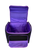 Premium Horn Sewing Machine Trolley Bag Medium Black & Purple Piping