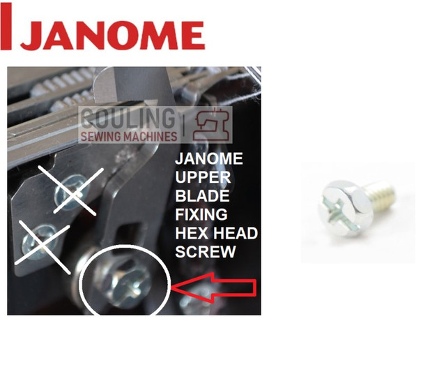 Spares & Accessories JANOME Overlocker Parts Page 1 Couling