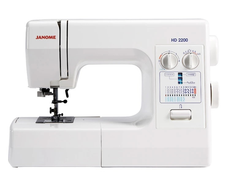 Janome HD2200 Sewing Machine Solid Metal Body Couling Sewing Machines
