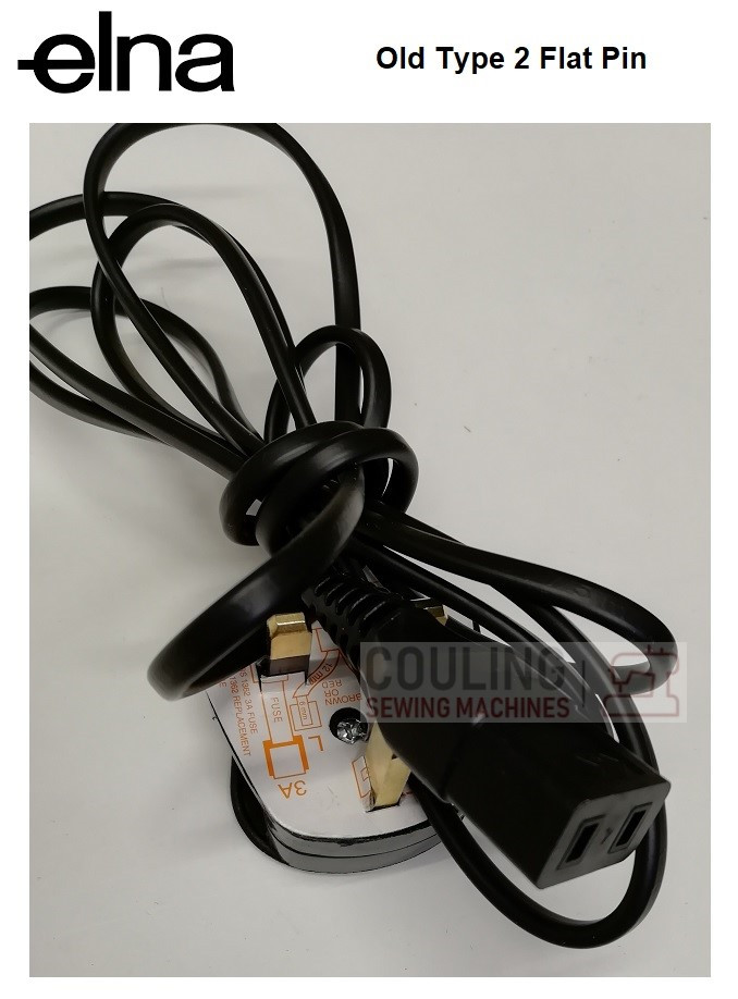 Spares & Accessories ELNA Foot Controls and Power Cables Couling