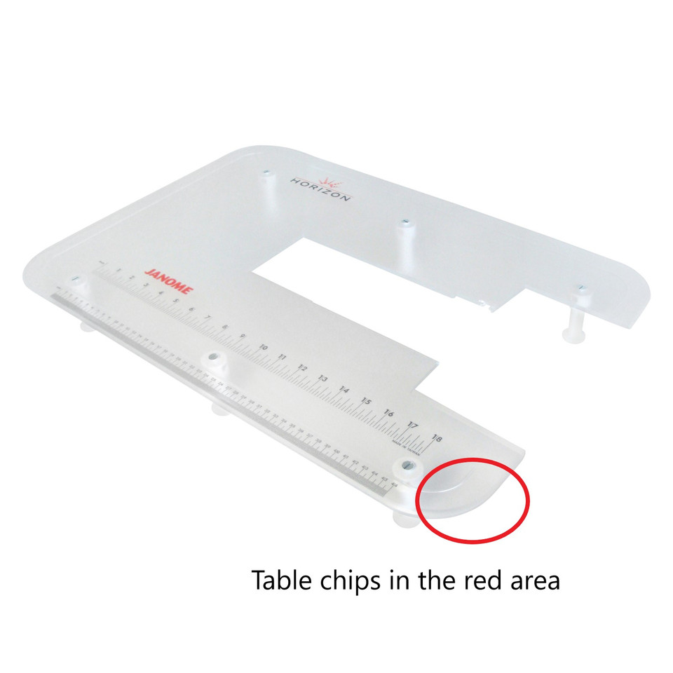 Spares & Accessories JANOME Extension Tables Page 1 Couling