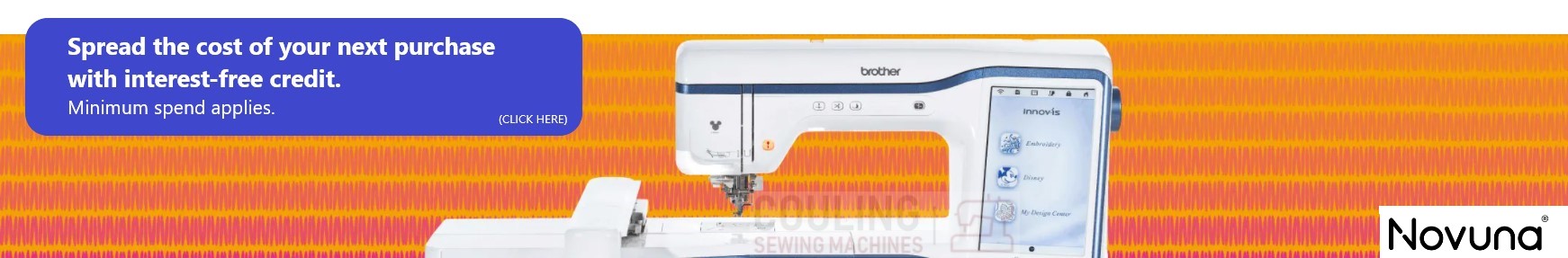 0% finance sewing machine, brother machine on credit