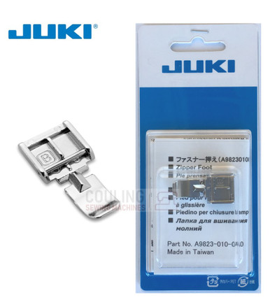 JUKI ZIPPER DOUBLE SIDED FOOT - UX NX DX F G - A98230100A0