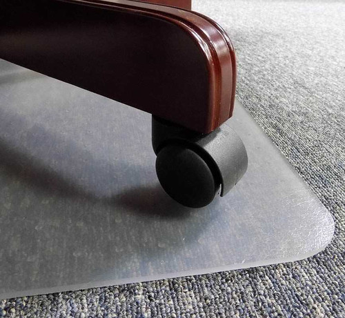 36" x 48" Chair Mat for Medium Pile Carpet - 0.2" Thick